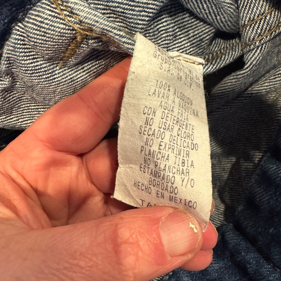 Vintage Señor Frog’s Mexico Denim Jacket – Kids Size 4 - Picture 8 of 9